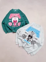 World Famous Gordos 'Heavy Lifters' Heavy Sweater - Grey combo