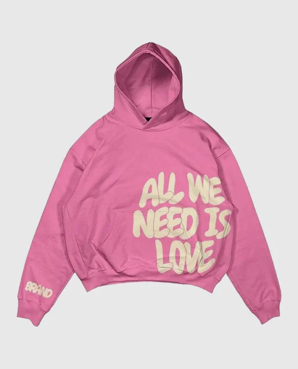 all we need is love pink