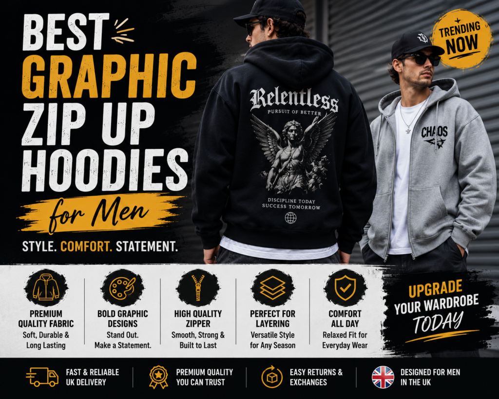 best zip up hoodie in UK