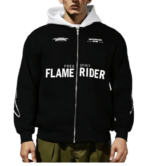 flame rider zip up