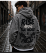 Acid Wash Graphic Hoodie