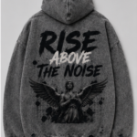 Acid Wash Graphic Hoodies 1
