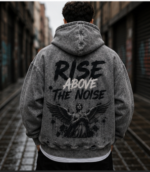 Acid Wash Graphic Hoodies 4