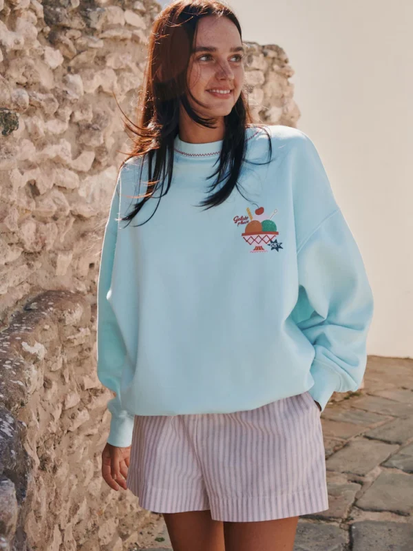 Blue Gelato Graphic Sweatshirt 2