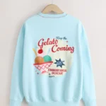 Blue Gelato Graphic Sweatshirt 3