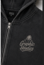 Boxy Fit Graphic Zip-Up 2