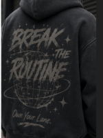 Boxy Fit Graphic Zip-Up Hoodie 3