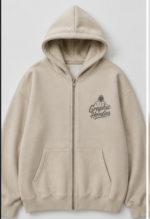 Built To Move Oversized zip up Hoodie