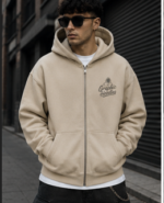 Built To Move Oversized zip up Hoodie 22