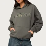 Camo Cutie Edikted Oversized Hoodie