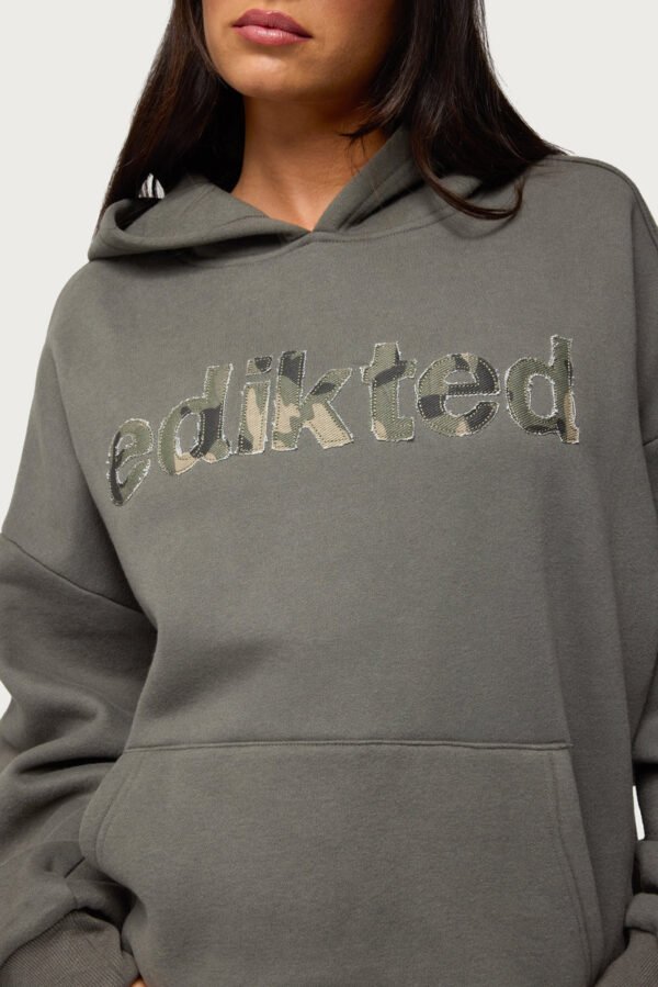 Camo Cutie Edikted Oversized Hoodie4