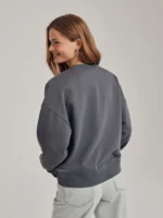 Charcoal Grey Official Wham License Christmas Long Sleeve Sweatshirt 4