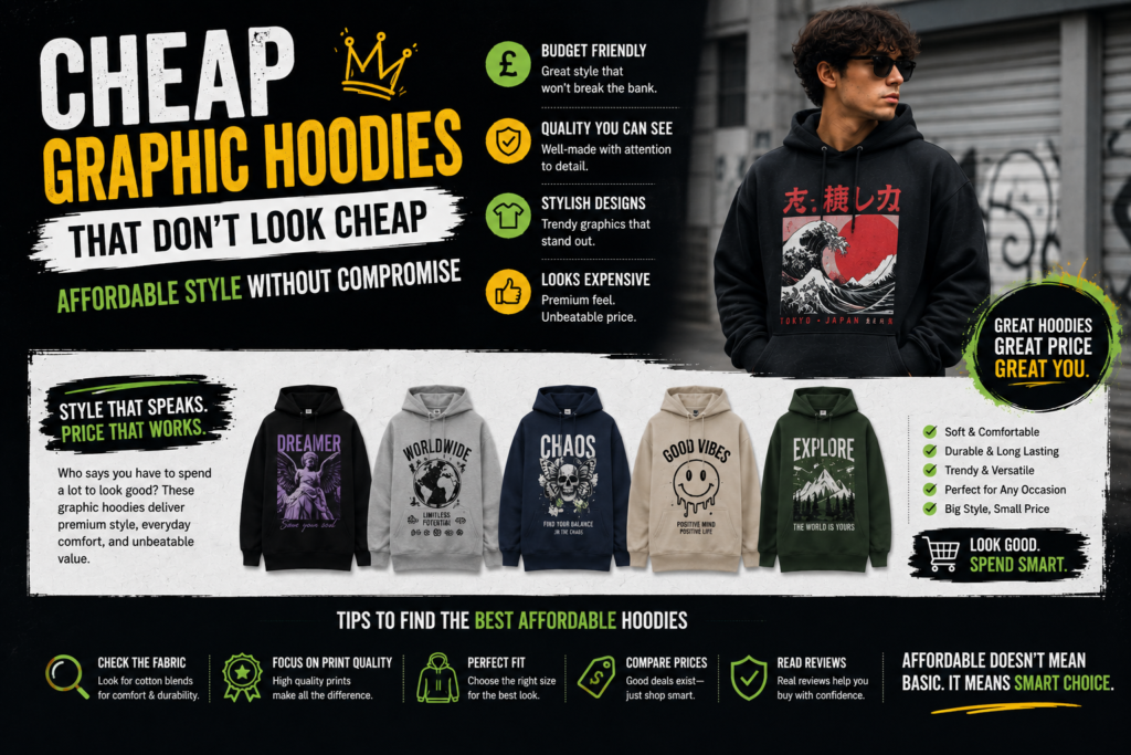 Cheap Graphic Hoodies That Don't Look Cheap