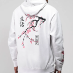 DGK Zen White Hoodie cherry blossom hoodie