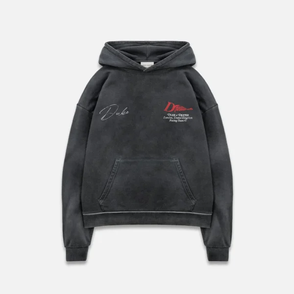 DR1 Helmet Washed Black Hoodie 3