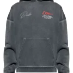 DUKE & DEXTER graphic-print cotton hoodie