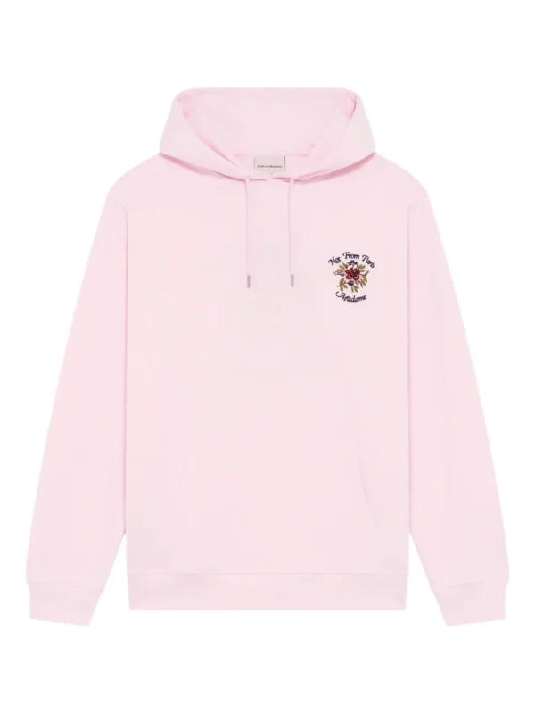 Drôle De Monsieur floral-print hoodie