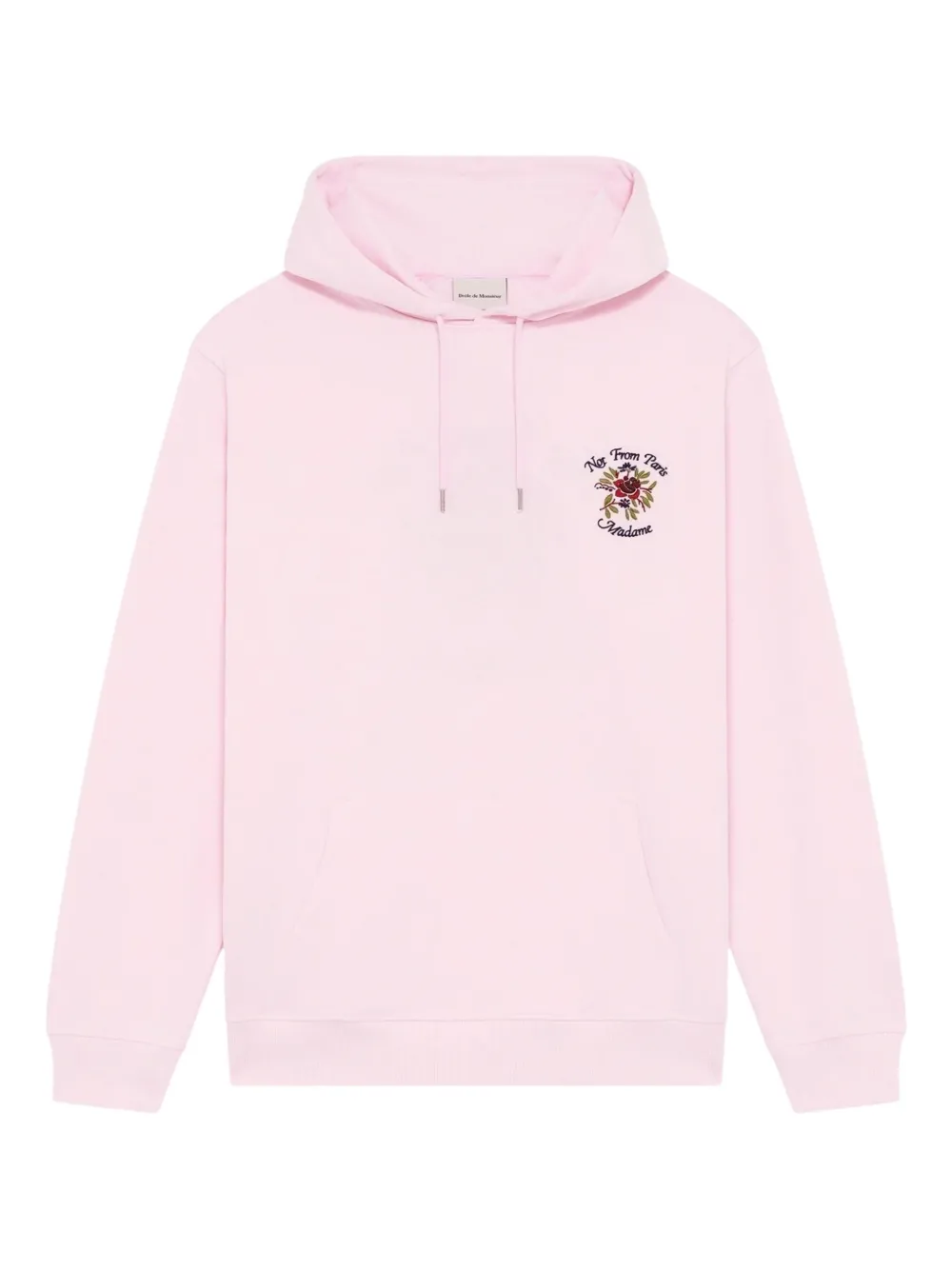 Drôle De Monsieur floral-print hoodie Drôle De Monsieur floral-print hoodie