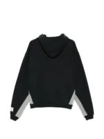 GALLERY DEPT. contrast-panel zip hoodie black