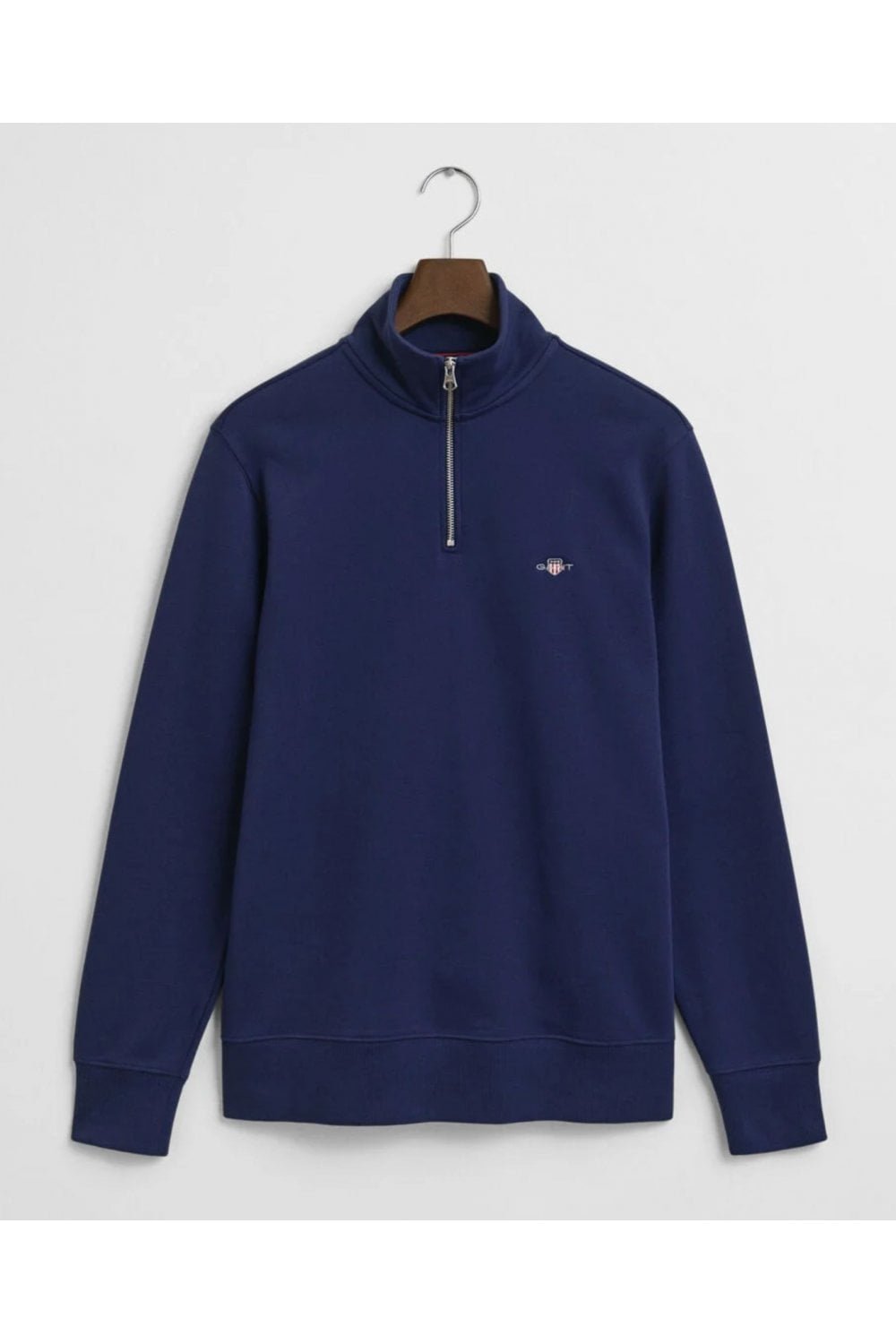 Gant Shield Half-Zip Sweatshirt – Persian Blue 11 Gant Shield Half-Zip Sweatshirt – Persian Blue 11