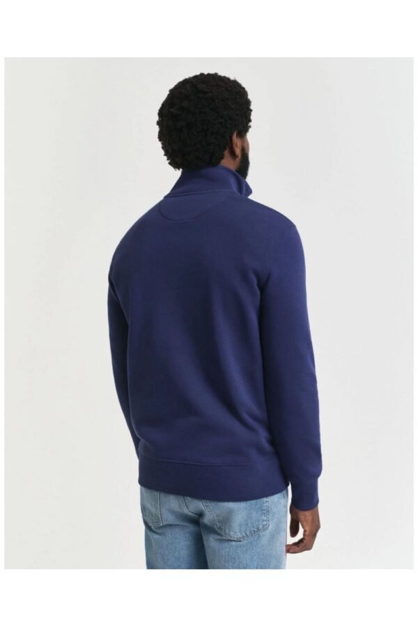 Gant Shield Half-Zip Sweatshirt – Persian Blue 33