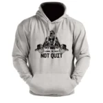 LEARN TO RESET NOT QUIT - Men's Hoodie off white
