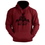 LEARN TO RESET NOT QUIT - Men's Hoodie red