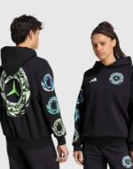 Mercedes - Amg Petronas Formula 1 Team Lights On Hood Sweatshirt 1