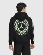 Mercedes - Amg Petronas Formula 1 Team Lights On Hood Sweatshirt 11