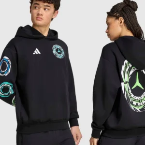 Mercedes - Amg Petronas Formula 1 Team Lights On Hood Sweatshirt