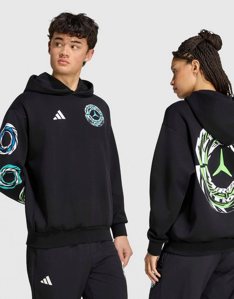 Mercedes - Amg Petronas Formula 1 Team Lights On Hood Sweatshirt Mercedes - Amg Petronas Formula 1 Team Lights On Hood Sweatshirt