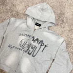 No Faith Studios Zip Up Hoodie 1