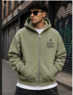 Relex Boxy Fit Graphic Zip-Up
