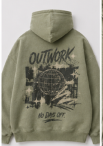 Relex Boxy Fit Graphic Zip-Up hoodie 2
