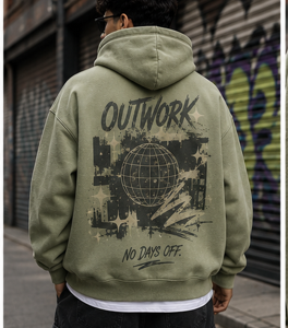 Relex Boxy Fit Graphic Zip-Up hoodie 22