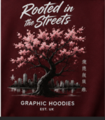 Rooted in streetstyle cherry blossom hoodie 4