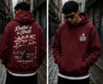 Rooted in streetstyle cherry blossom hoodie 5