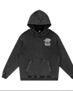 Shin'yū - Unisex Snow Washed Hoodie WhiteTigerStoreCH 111