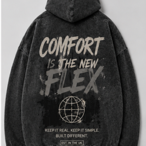 Street Style Relaxed Fit Hoodie 1