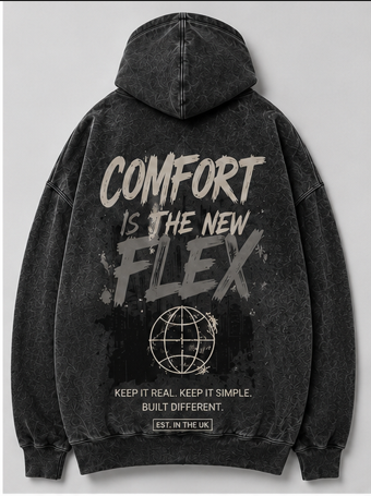 Street Style Relaxed Fit Hoodie 1 Street Style Relaxed Fit Hoodie 1