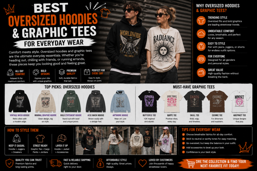 Streetwear essentials for every style