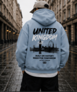 United kingdom Urban Minimalist Graphic Pullover Hoodies
