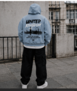 United kingdom Urban Minimalist Graphic Pullover Hoodiess