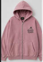 Urban Tech-Style Zip Hoodie
