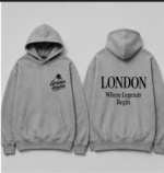 Urban streetwear hoodie collection gray