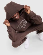 Varsity Hoodie brown