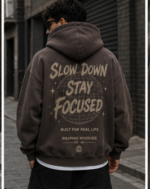 Vintage Oversized Zip-Through Hoodie 1
