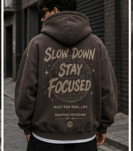 Vintage Oversized Zip-Through Hoodie 1