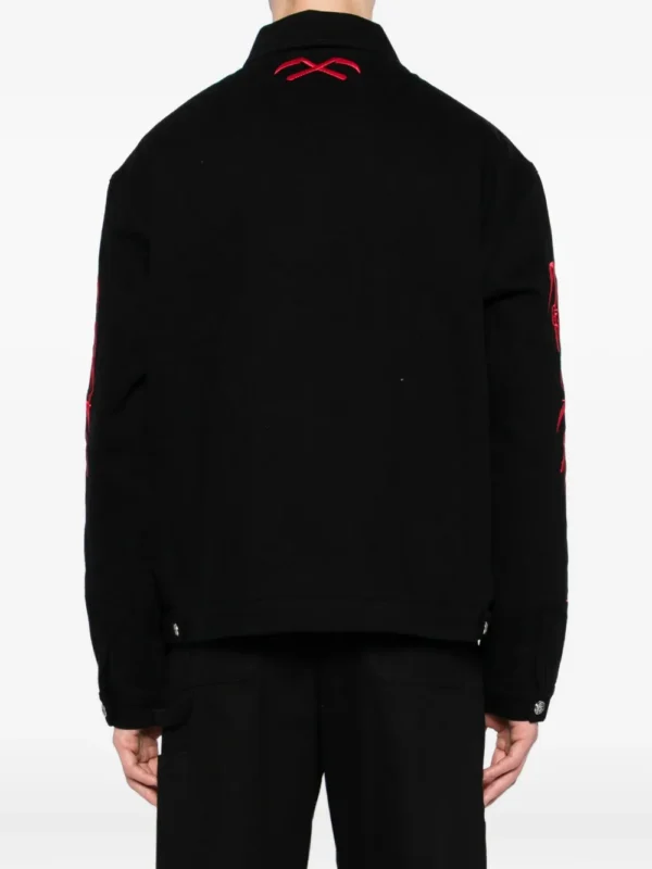 Warren Lotas graphic pRINT jacket BACK