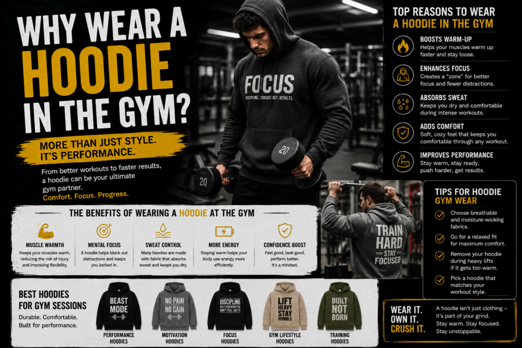 Why Wear a Hoodie in the Gym UK